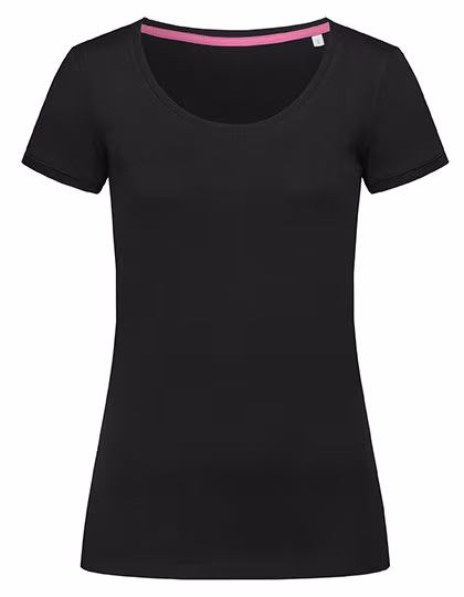 Stedman® Megan Crew Neck T-Shirt Damen Baumwolle, White XS, S9120