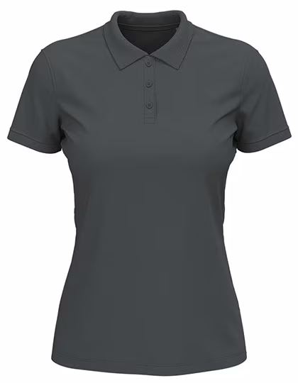 Stedman® Lux Polo Women Slate Grey (Solid) M (S9160), S9160