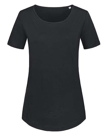 Stedman® Slub Organic T-Shirt aus Bio-Baumwolle, Black Opal S, S9320