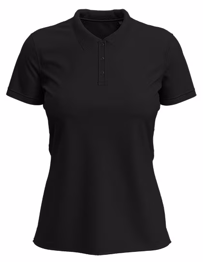 Stedman® Claire Polo mit schmalem Kragen, White XS, S9740