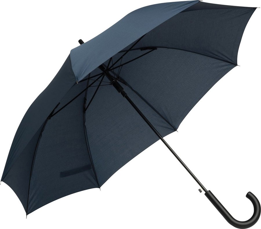L-merch Automatischer Holzstockschirm "Boogie" 103 cm, Beige Ø ca. 103 cm, SC31