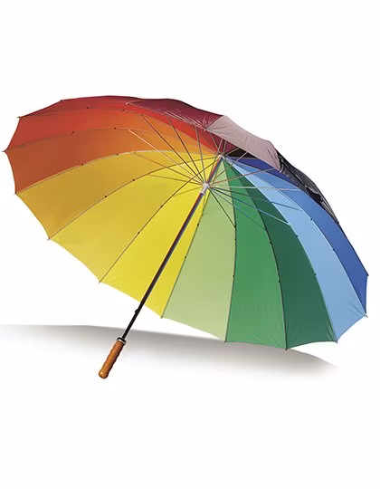 L-merch Portierschirm 16 Segmente Nylon Coloured, Coloured Ø ca. 128.5 cm, SC4058