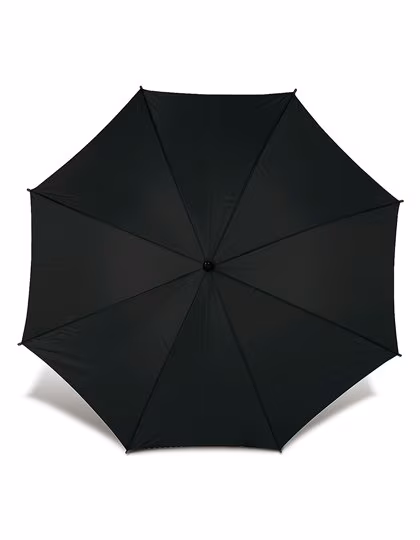 L-merch Automatik-Holzstockschirm Cork, 103 cm, Black Ø ca. 103 cm, SC4070