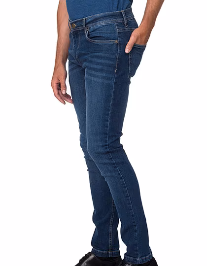 So Denim Max Slim Jeans Stretch-Denim, Dark Blue Wash 38/31, SD004