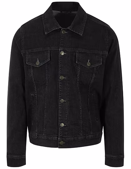 Leicht taillierte Stretch-Denim Jeansjacke