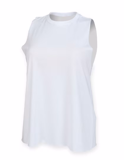 Top con Collo Alto e Ampi Giromanica