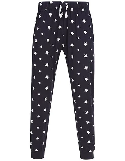 SF Men Jogginghose mit Kordelzug für Herren, Navy/White Stars 3XL, SFM086
