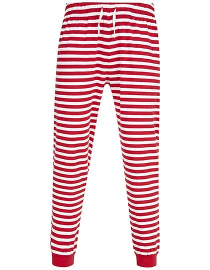 SF Men Jogginghose mit Kordelzug für Herren, Red/White Stripes S, SFM086