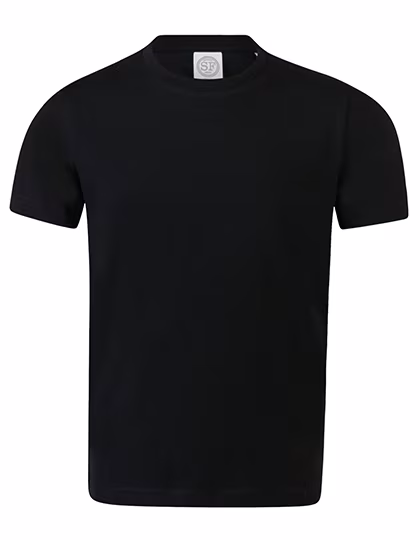 SF Minni T-Shirt Slim Fit Baumwolle Elasthan für Kinder, White 3-4 Jahre, SM121