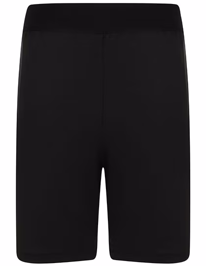 SF Minni Short de sport avec ceinture élastique pour enfants, Black/Black 5/6 Jahre, SM427