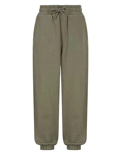 SF Minni Nachhaltige Kinder-Jogginghosen mit Kordelzug, Khaki 7/8 Jahre, SM430