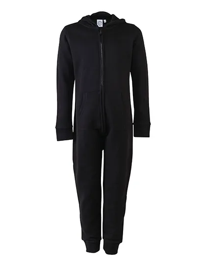 SF Minni Leisure Trousers with Hood and Zip for Kids, Black 3-4 Jahre, SM470