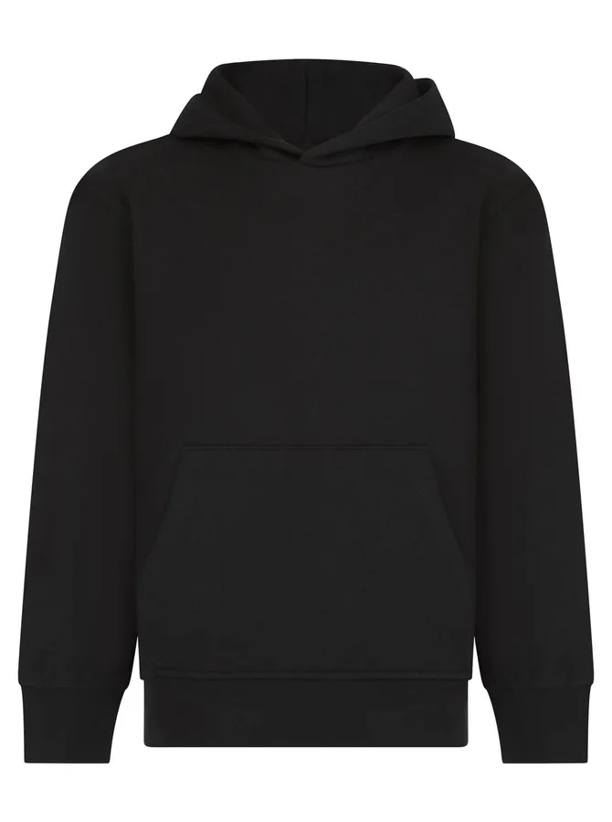 SF Minni Nachhaltiger Kinder Hoodie aus Bio-Baumwolle in, Black 11/12 Jahre, SM531
