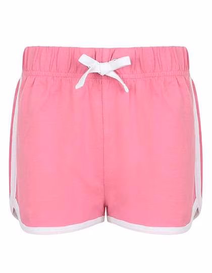 SF Minni Short rétro enfant avec cordon, Bright Pink/White 5/6 Jahre, SM69