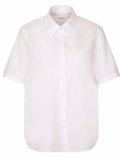 Women´s Oversize Popeline Blouse Shortsleeve