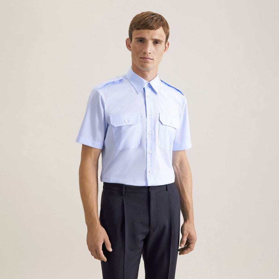 Men´s Pilot Shirt Regular Shortsleeve