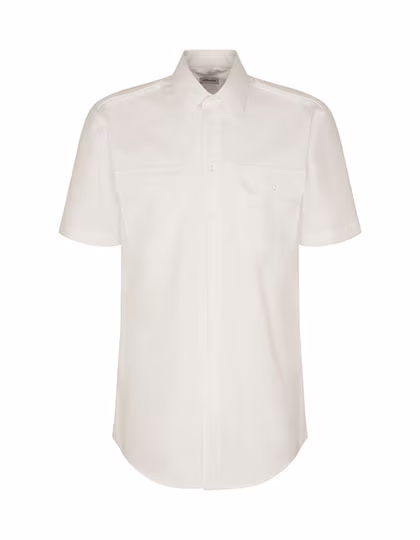 Chemise pilote homme Regular manches courtes
