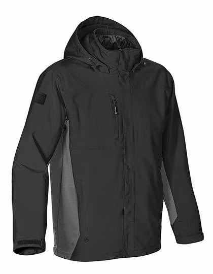 Stormtech Wasserdichte 3-in-1 Outdoor-Jacke, Navy/Granite S, ST113