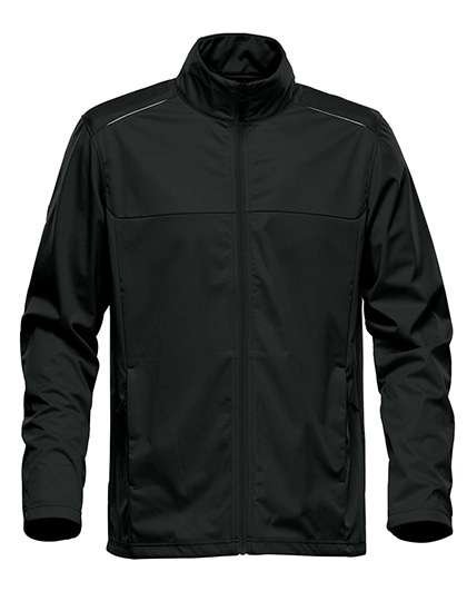 Stormtech Wasserdichte Softshelljacke mit Innenmesh, Black S, ST123
