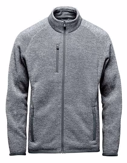 Stormtech Giacca in pile in Poliestere riciclato da Uomo, Granite Heather S, ST126