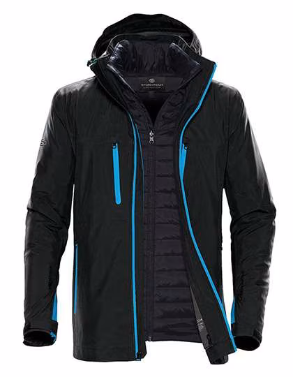 Stormtech 3-in-1-Jacke mit H2XTREME®-Material, Black/Electric Blue S, ST128