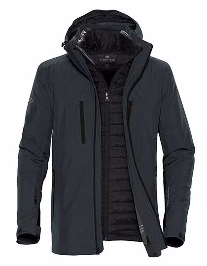 Stormtech 3-in-1-Jacke mit H2XTREME®-Material, Charcoal/Black XL, ST128