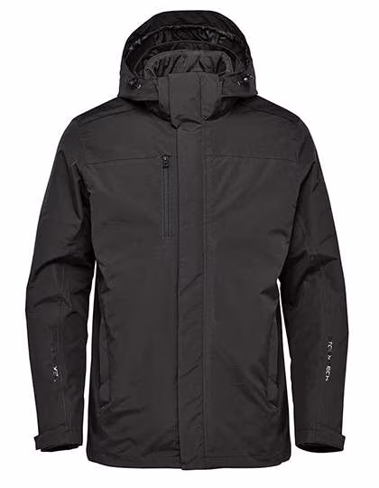 Stormtech Funktionsjacke mit abnehmbarer Kapuze, Black M, ST129