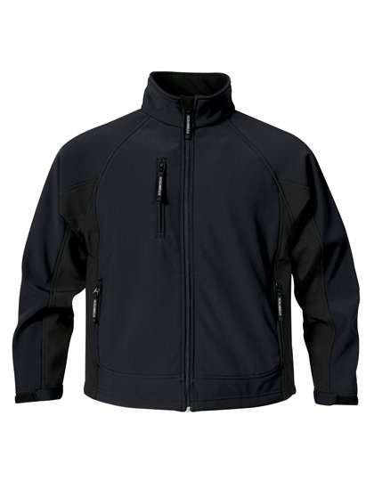 Stormtech Halblange Softshell-Jacke mit Fleecefutter, Black/Black S, ST57