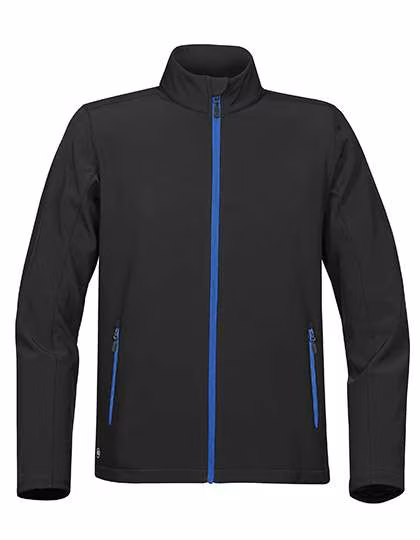 Stormtech Softshell-Jacke mit Fleecefutter für Herren, Navy/Carbon S, ST88