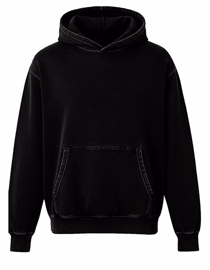Unisex Vintage Organic Cotton Hooded Sweatshirt