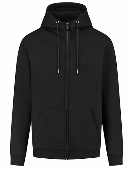 Starworld Bio-Baumwolle Sweatjacke mit Reißverschluss, Deep Black M, SW240