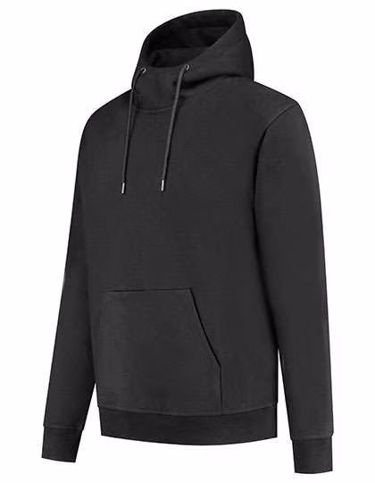 Starworld Bio-Baumwoll-Kapuzen-Sweatshirt mit Handytasche, Deep Black L, SW245