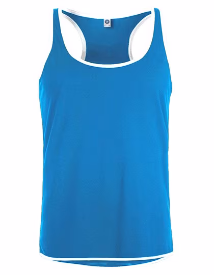 Starworld Sleeveless Sports Shirt made of Ultra-Tech Material, Atoll/White XS, SW305