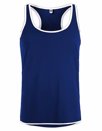 Starworld Maillot de Sport Sans Manches en Matériau Ultra-Tech, Deep Royal/White L, SW305