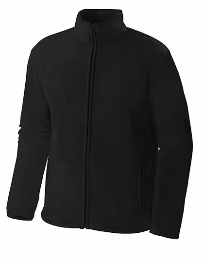 Starworld Fleecejacke mit Kadettkragen und Zugband, Black S, SW700