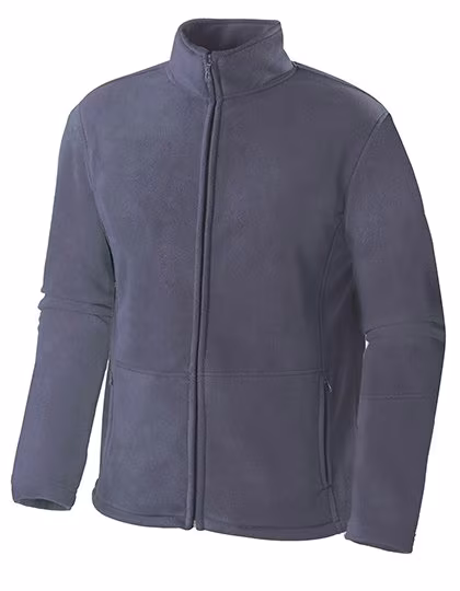 Starworld Fleece Jacket with Cadet Collar and Drawcord, Charcoal L, SW700