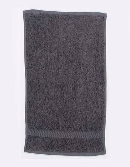 Towel City Asciugamano ospiti Luxus 30x50 cm Cotone, Steel Grey 30 x 50 cm, TC05