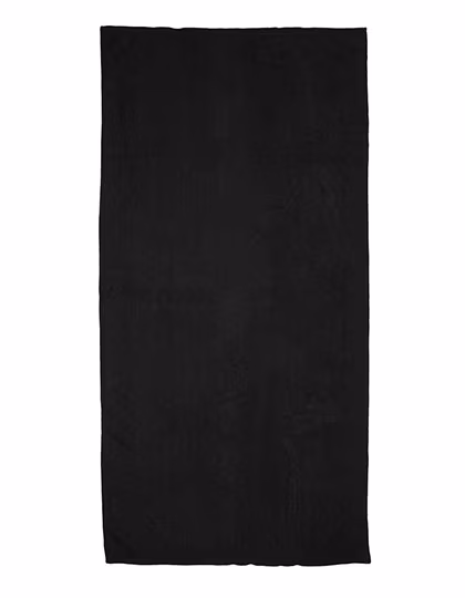 Towel City Asciugamano ospiti in microfibra 30x50 cm, Black 30 x 50 cm, TC16