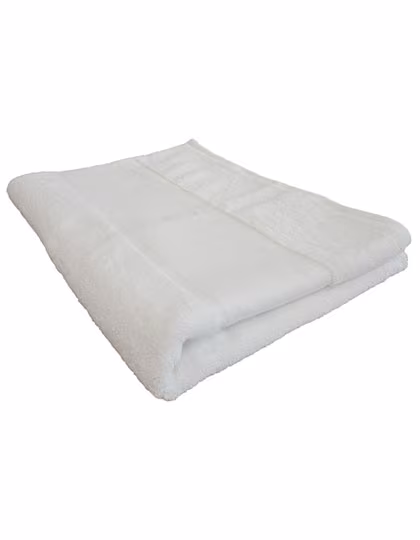 Towel City Organic Bath Towel Extra Large, White 100 x 150 cm, TC506