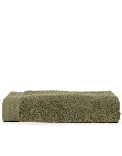 The One Towelling® Bio-Baumwolle Handtuch 70x140 cm, Olive Green 70 x 140 cm, TH1320
