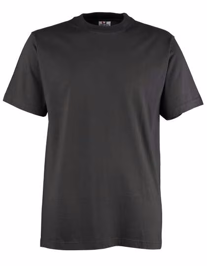 Tee Jays T-Shirt Basique avec Col à 2 Épaisseurs, Dark Grey (Solid) L, TJ1000