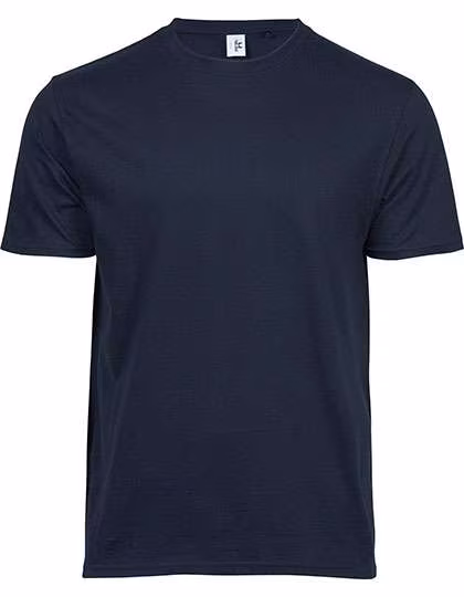 Tee Jays Bio-Baumwolle T-Shirt mit Nackenband, Navy L, TJ1100