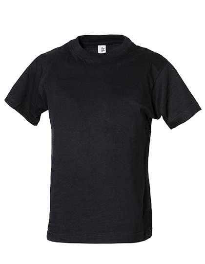 Tee Jays Bio-Baumwoll-T-Shirt mit 2-lagigem Kragen, Black 4/6, TJ1100B