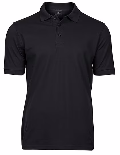 Tee Jays Polo Mini-Piqué con Elastan, Deep Red S, TJ1405
