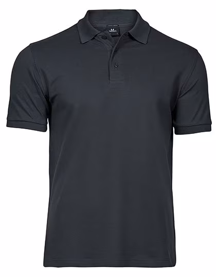 Tee Jays Mini-Piqué Polo Shirt mit Elasthan, Dark Grey (Solid) L, TJ1405