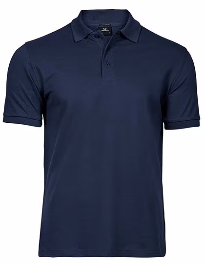 Tee Jays Mini-Piqué Polo Shirt mit Elasthan, Navy M, TJ1405