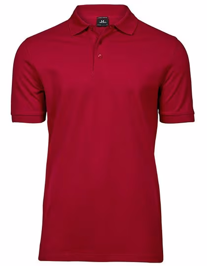 Tee Jays Mini-Piqué Polo Shirt mit Elasthan, Red 3XL, TJ1405