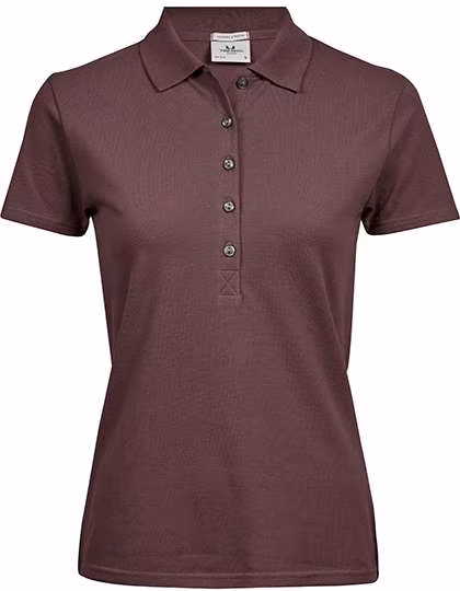 Tee Jays Polo Stretch Luxe Femme Bordeaux M (TJ145)