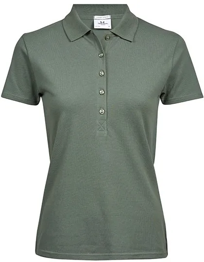 Tee Jays Women´s Luxury Stretch Polo Leaf Green S (TJ145), TJ145