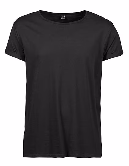 Tee Jays T-Shirt Roll-Up Mode en Coton, Black S, TJ5062